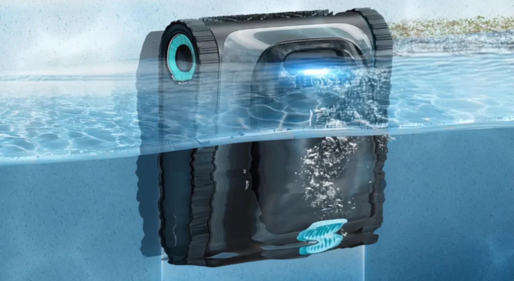 AIPER Scuba S1 automatski parkira uz rub bazena radi jednostavnijeg vađenja iz vode