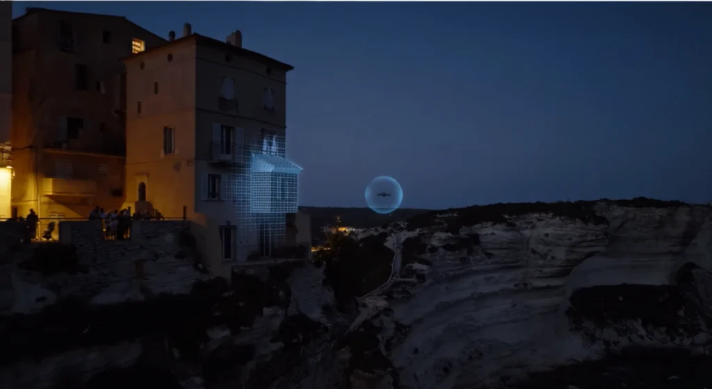 DJI Mini 5 Pro demonstrira prednji LiDAR sustav za prepoznavanje prepreka tijekom noćnog leta