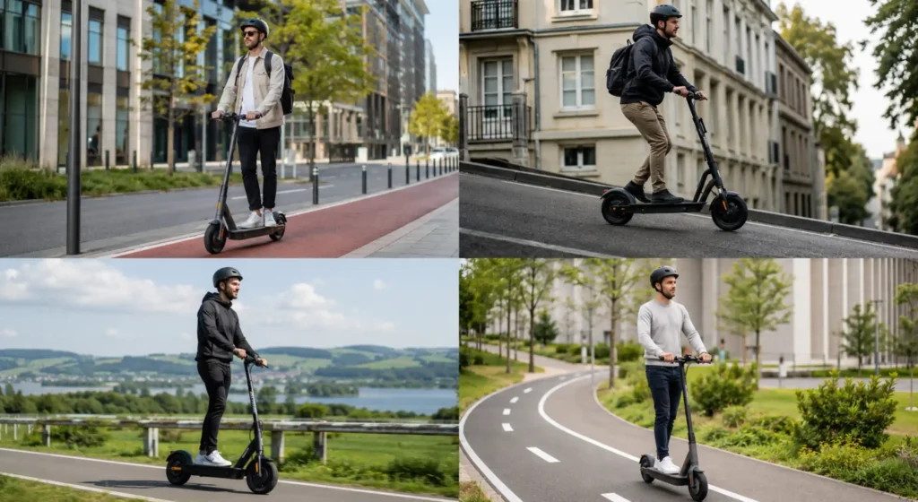 Električni romobili za gradsku vožnju, uspone, dulje rute i početnike.