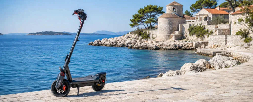 Segway Ninebot MAX G3 električni romobil na hrvatskoj jadranskoj obali