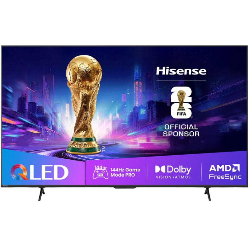 Hisense 100E7Q Pro 100-inčni 4K QLED televizor sa 144 Hz Game Mode Pro, Dolby Visionom i AMD FreeSyncom