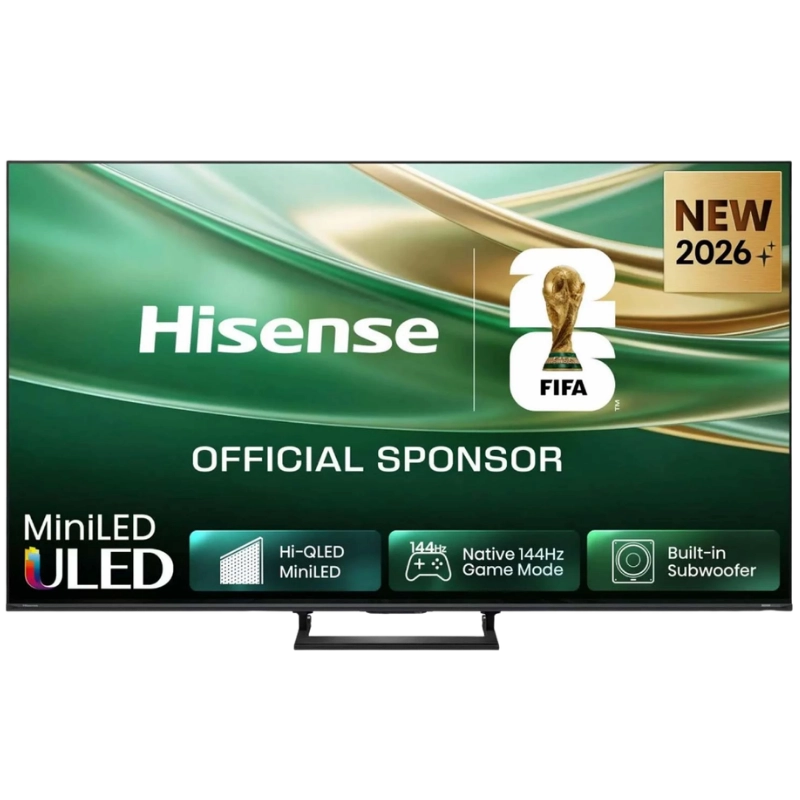 Hisense 55E8S 55-inčni 4K Mini LED televizor sa 144 Hz Game Modeom i ugrađenim subwooferom
