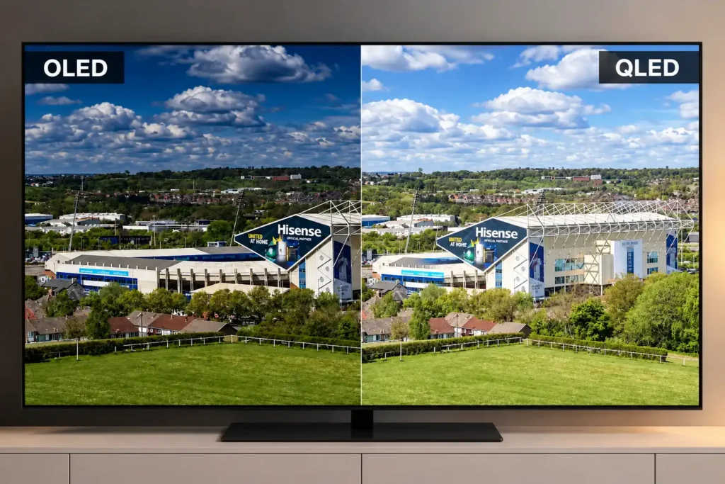 OLED ili QLED usporedba kvalitete slike na televizoru