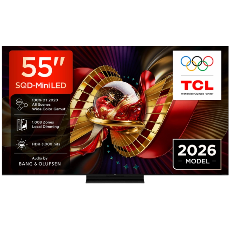 TCL 55C8L 55-inčni SQD-Mini LED televizor s 1.008 zona lokalnog zatamnjenja i Google TV platformom